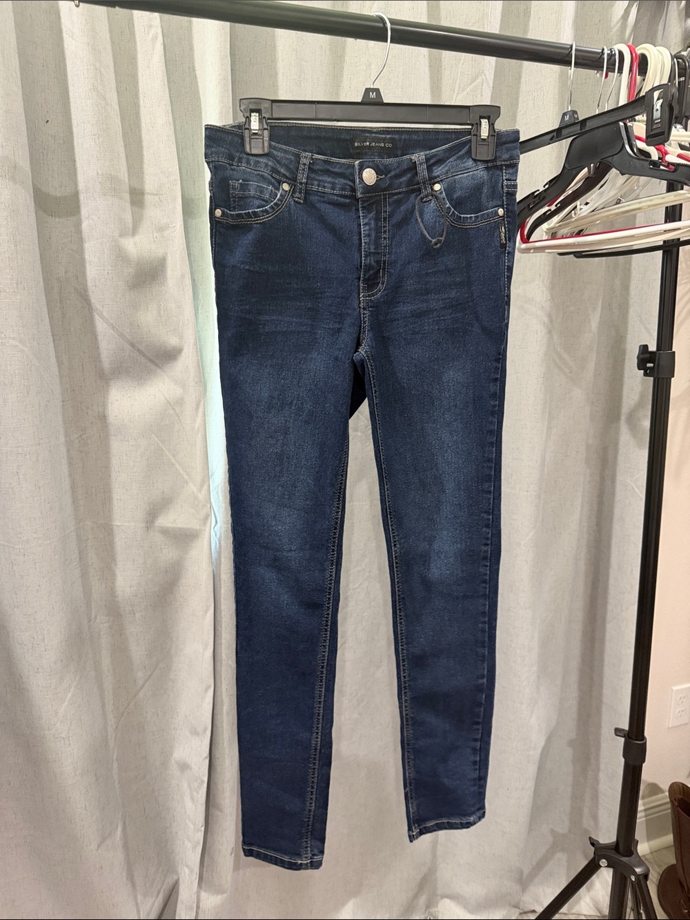 Dark Blue junior Skinny Jeans